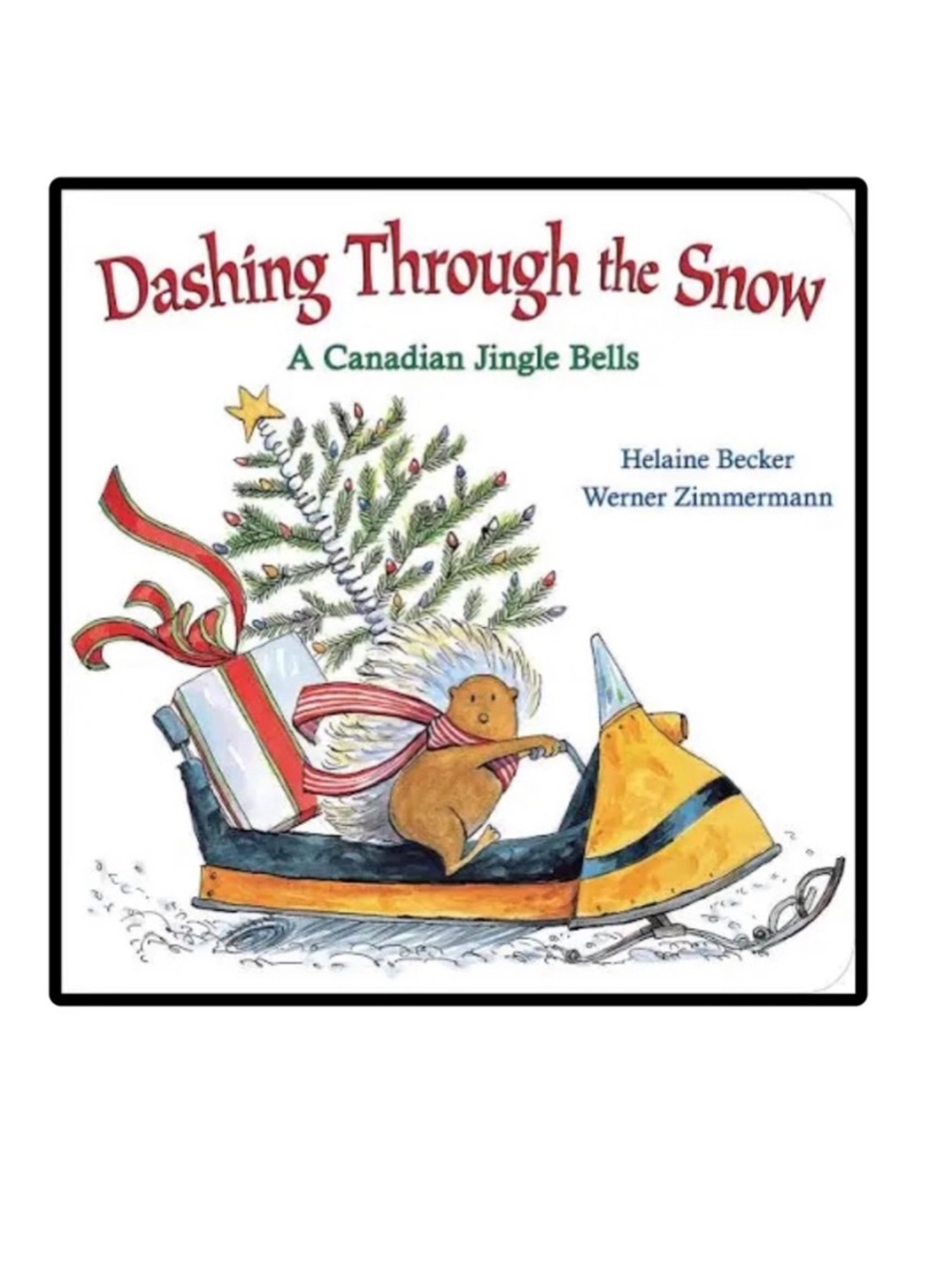 BUNDLE & SAVE🎄 Dashing Through the Snow A Canadian Jingle Bells Board Book